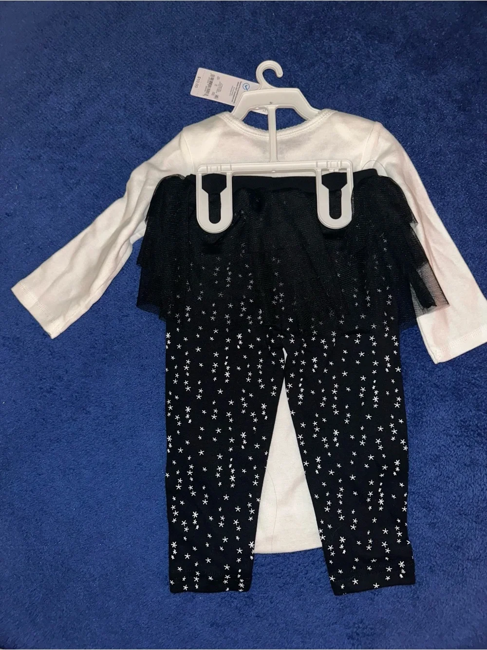 Carter’s Baby Girls Halloween Bodysuit Tutu Leggings Set 12 Months NWT